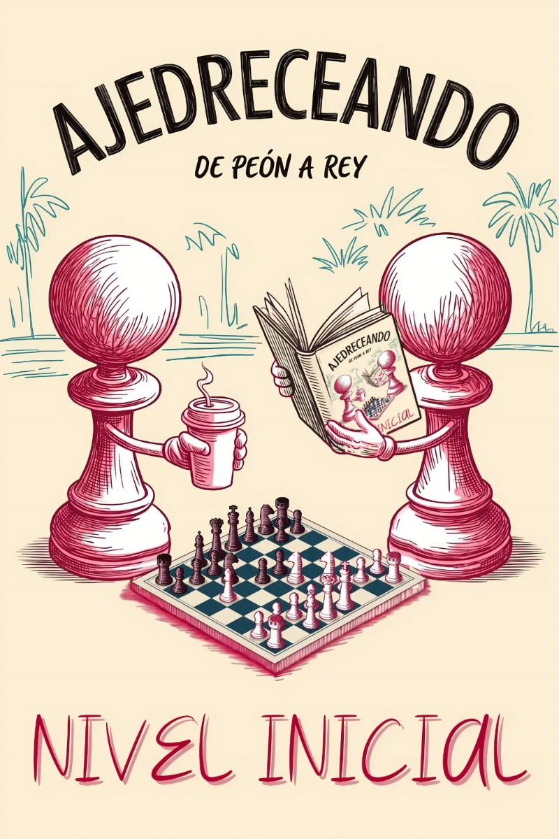 Portada de Ajedreceando: De Peón a Rey, nivel inicial